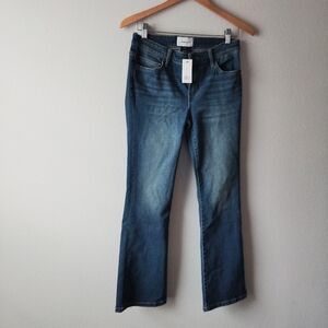 Current/Elliott Blue Boot Cut Jeans